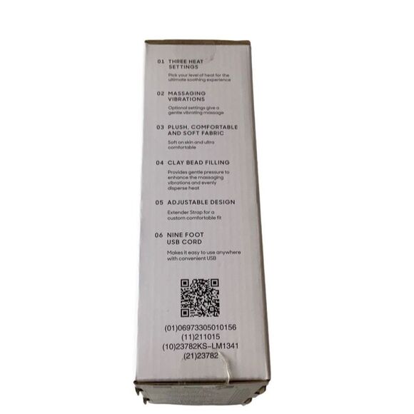 Sharper Image Calming Heat Neck Wrap, NIB - Picture 5 of 10